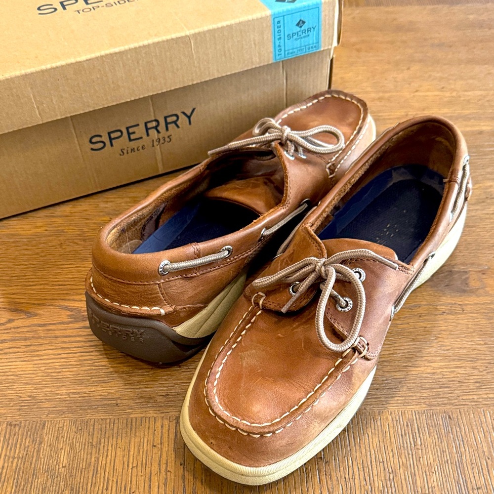 Sperry Tan Leather Shoes
